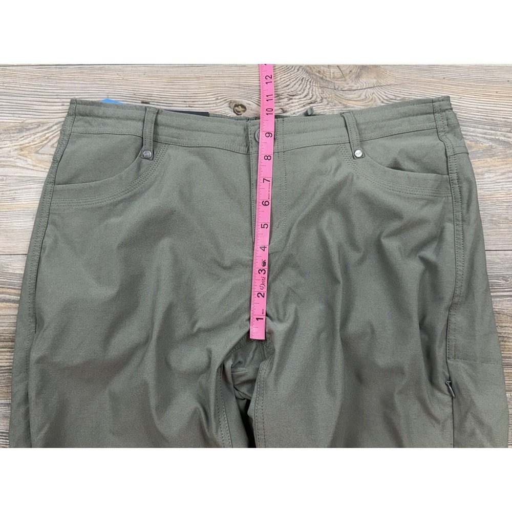 NEW  Kuhl Women's Trekr Pants‎ W/Capri Conversion Olive Green 14P Hike Gorpcore - Picture 10 of 16